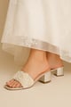 Sabrina (Slider Heel) Cream color