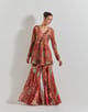 Spicy Glam Sharara Set Multicolor color