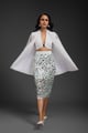 Image of Blazer with Organza Skirt