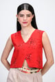 Ruby Top Red color