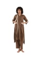Brown Handwoven Cotton Kurta and Pant Co-ord Set - Khat - Image 1