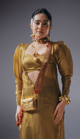 Zari Lal Sling Gold/Red color