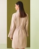 Nime Trench Dress Beige color