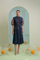 Pier Dress Wonka+Belt Denim Print color