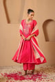 Rosy Fuchsia Dupatta Pink color