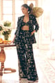 Talia Blazer Set Black color