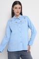 Embellished Elegance Shirt LIGHT BLUE color