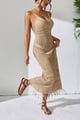 Coral Reef Cover up Beige color