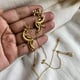 Noor Ear Chain Gold color