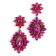 Alianah Earring Fuchsia color