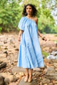 Image of One-Shoulder Midi