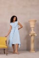 Odessa Dress Frost Blue color