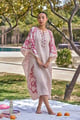The Tarannum Kaftan Peach color