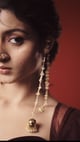 Surya Jhumar Earrings Gold color