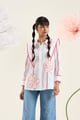 Nikolai Applique Shirt Bright White color