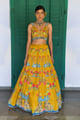 Mustard Lehenga Set Yellow color