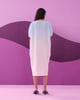 Carrina Dress Blue color