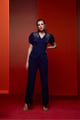 All You Desire Co-Ord Navy Blue color