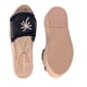 Copacabana Sandals Platforms Black/Beige color