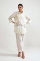 Meadow Check Set White/Beige color