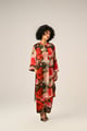 Zahara Coord Set Red/Pink color