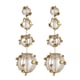 Czar Earrings Silver color