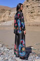 Multicolour Paisley Pant Black Multi color