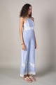 Lauren Halter Jumpsuit Blue color