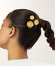 Coin Hair Pin Set Gold color