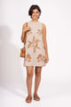 Gulmohar Dress Coffee color
