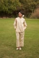 Peony Co-Ord Set Beige color