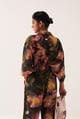 Romani Stft Pants Green/Pink/Yellow color