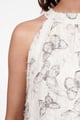 Butterfly Dream Halter Dress Off White color