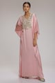 Rose' Kaftan Pink color