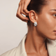 Multi Aura Hoops Multi color