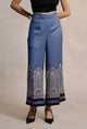 Ajrakhi Trousers Blue color