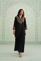 Black Chloe Embroidered Matching Set Black color