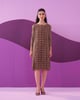 Sandia Dress Brown color
