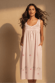 Maria, Night/Lounge Dress Pink color