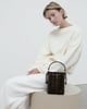 Giorgia Bucket Bag Midnight Black color