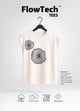 Soft Woodprint Boxy Muscle Tee Everlasting White color