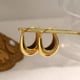 Bali Hoop Earrings Gold color