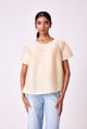 Ayla Top Ivory color