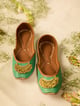 Aashvi Jutti Green color