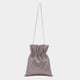 Cabochon Pochon Bag Rose Gold color