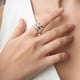 Modernist Ring Silver Silver color