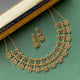 Aarnaya Necklace Set Gold/Pink color