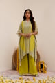 Hoor - Kaftan Set Lime Green color