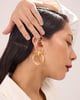Layla Hoops Gold color