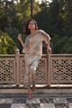 Verdant Co-Ord Set Beige/Green color
